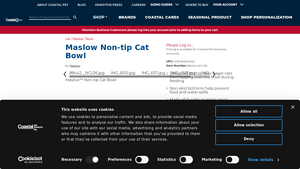 Coastal Pet - Maslow Non-tip Cat Bowl