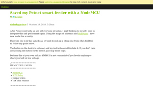 Petnet - Smart Feeder