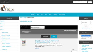 Dogit - Fresh & Clear Dog Drinking Fountain