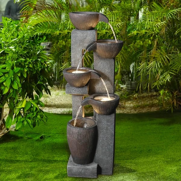 An application scenario or product detail of deck waterfall fountain - Image 4