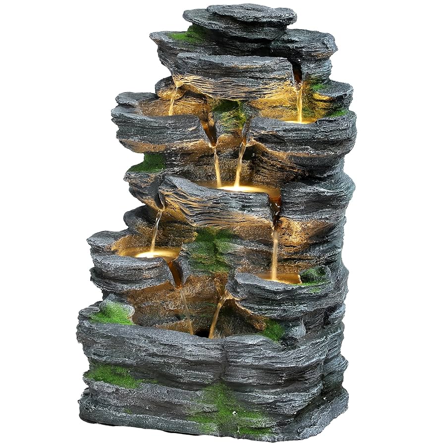 An application scenario or product detail of deck waterfall fountain - Image 5