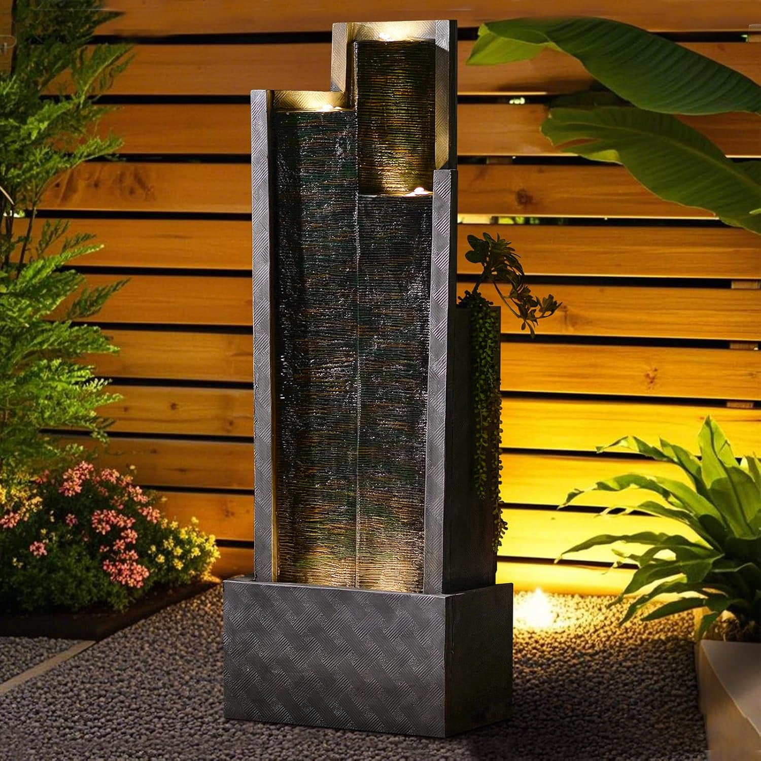An application scenario or product detail of deck waterfall fountain - Image 8