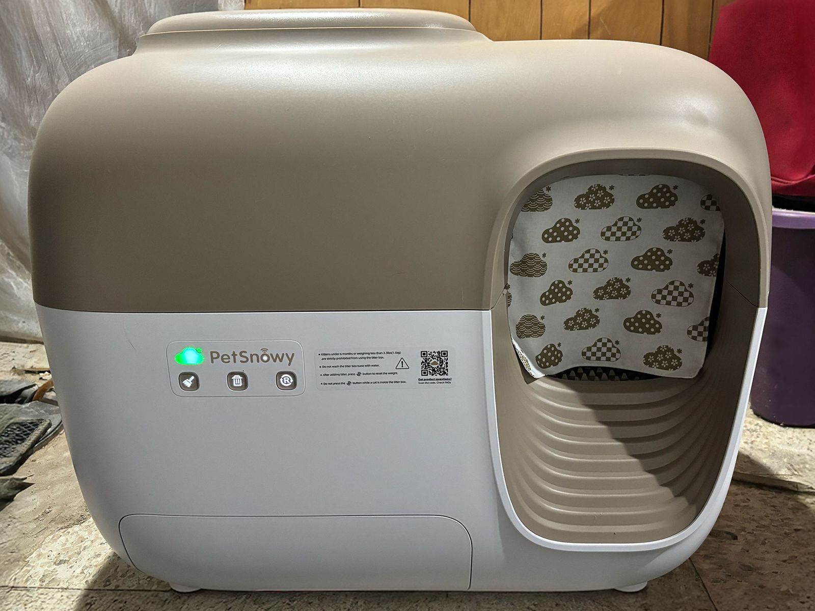 An application scenario or product detail of do automatic litter boxes smell - Image 2