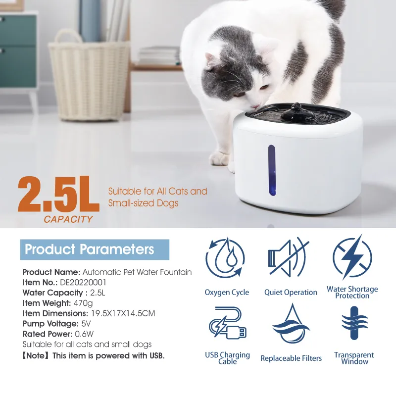 An application scenario or product detail of do cats need a water fountain - Image 10