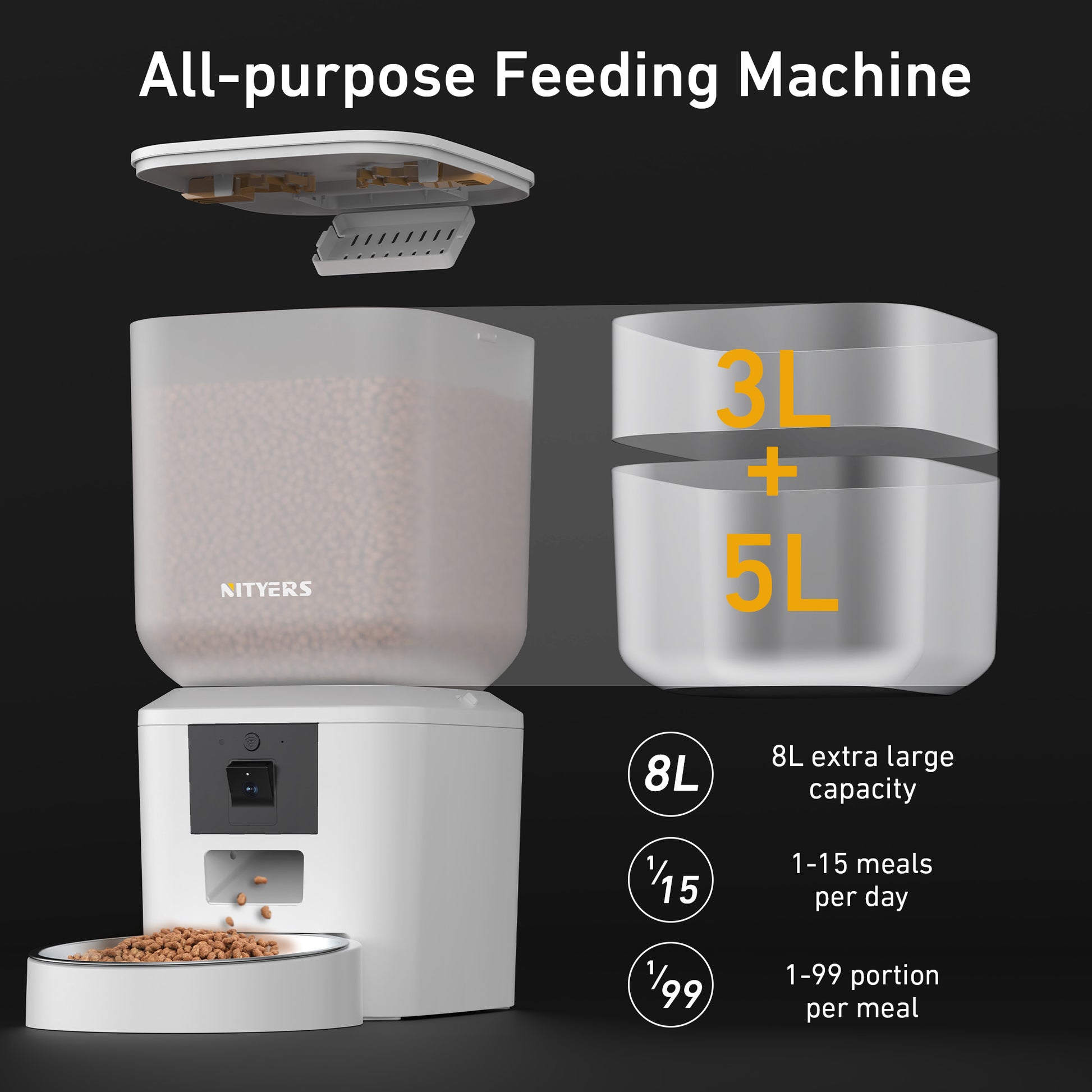 An application scenario or product detail of dog feeder automatic - Image 16