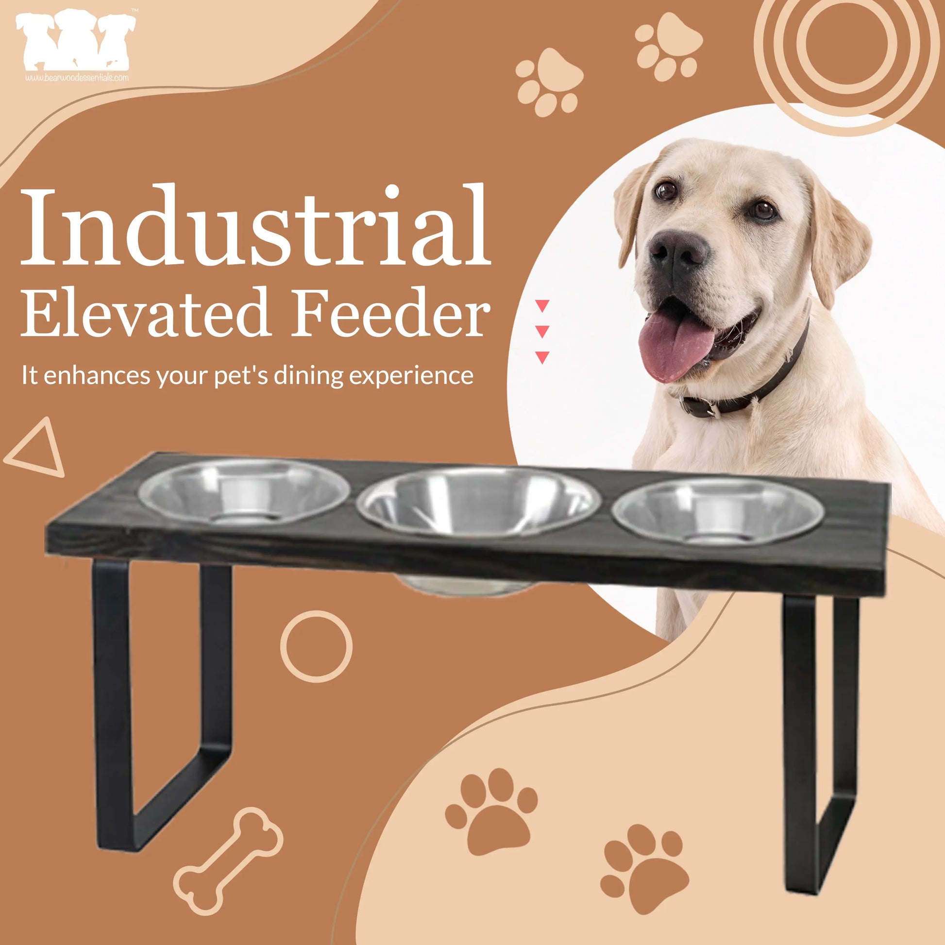 An application scenario or product detail of dog feeder stands - Image 7