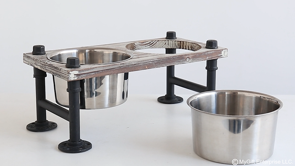 An application scenario or product detail of dog feeder stands - Image 19