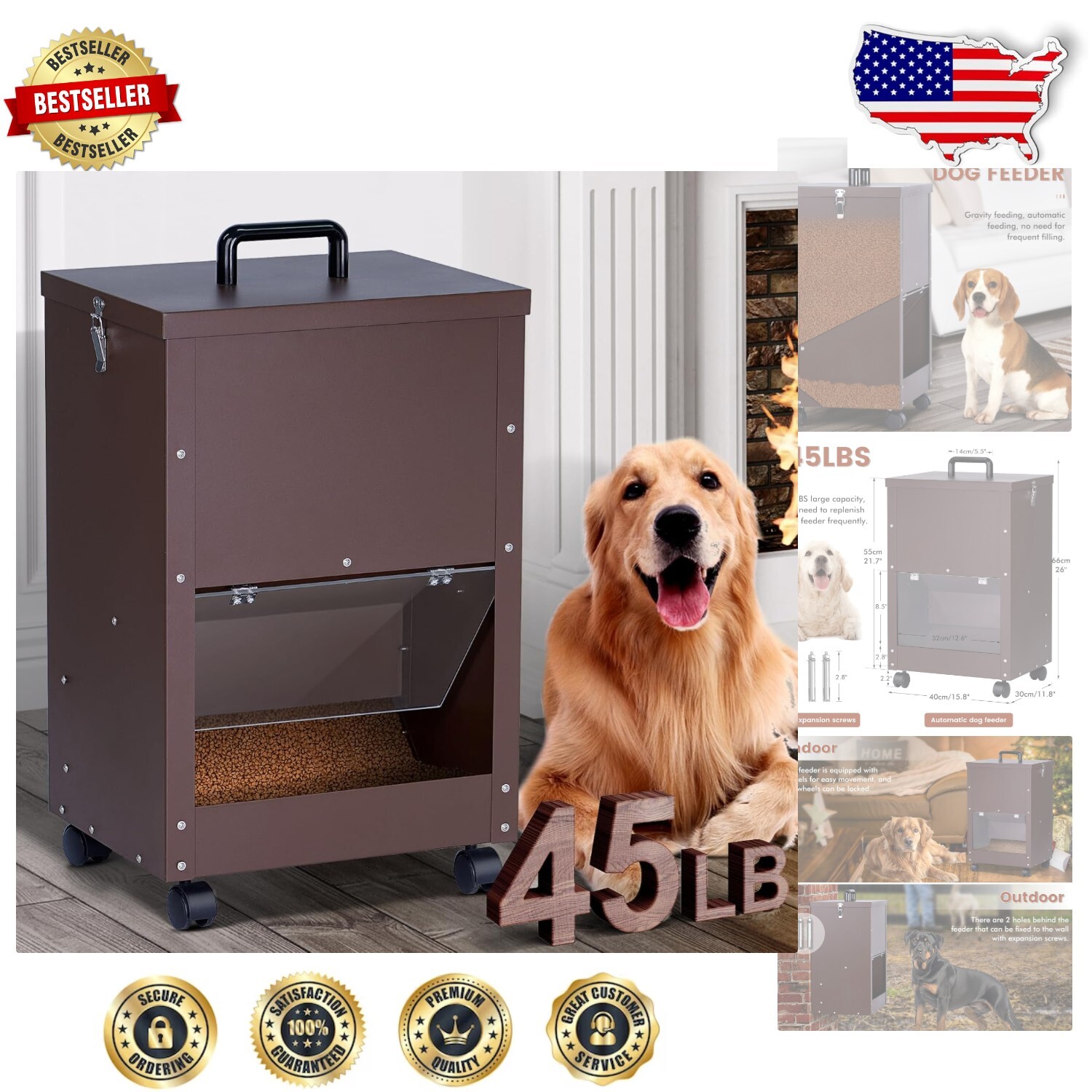 An application scenario or product detail of dog feeder timed - Image 13