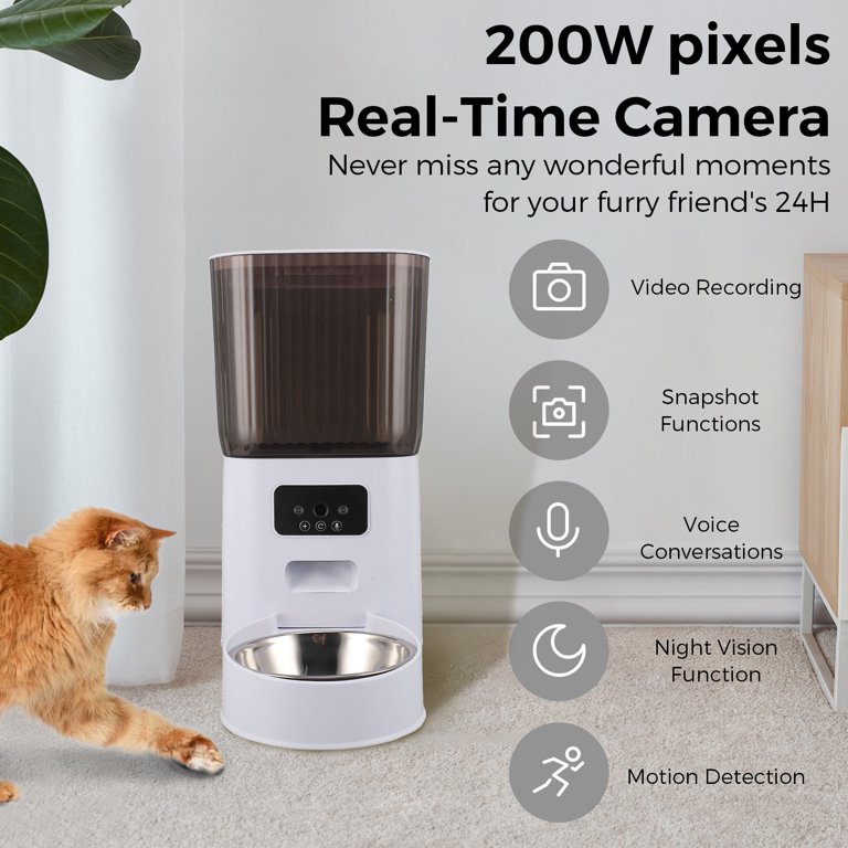 An application scenario or product detail of dog feeder with camera - Image 13