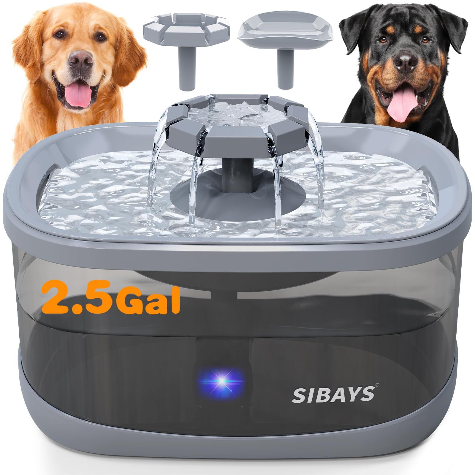 An application scenario or product detail of dog flowing water bowl - Image 1