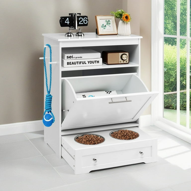 An application scenario or product detail of dog food storage and feeder - Image 13