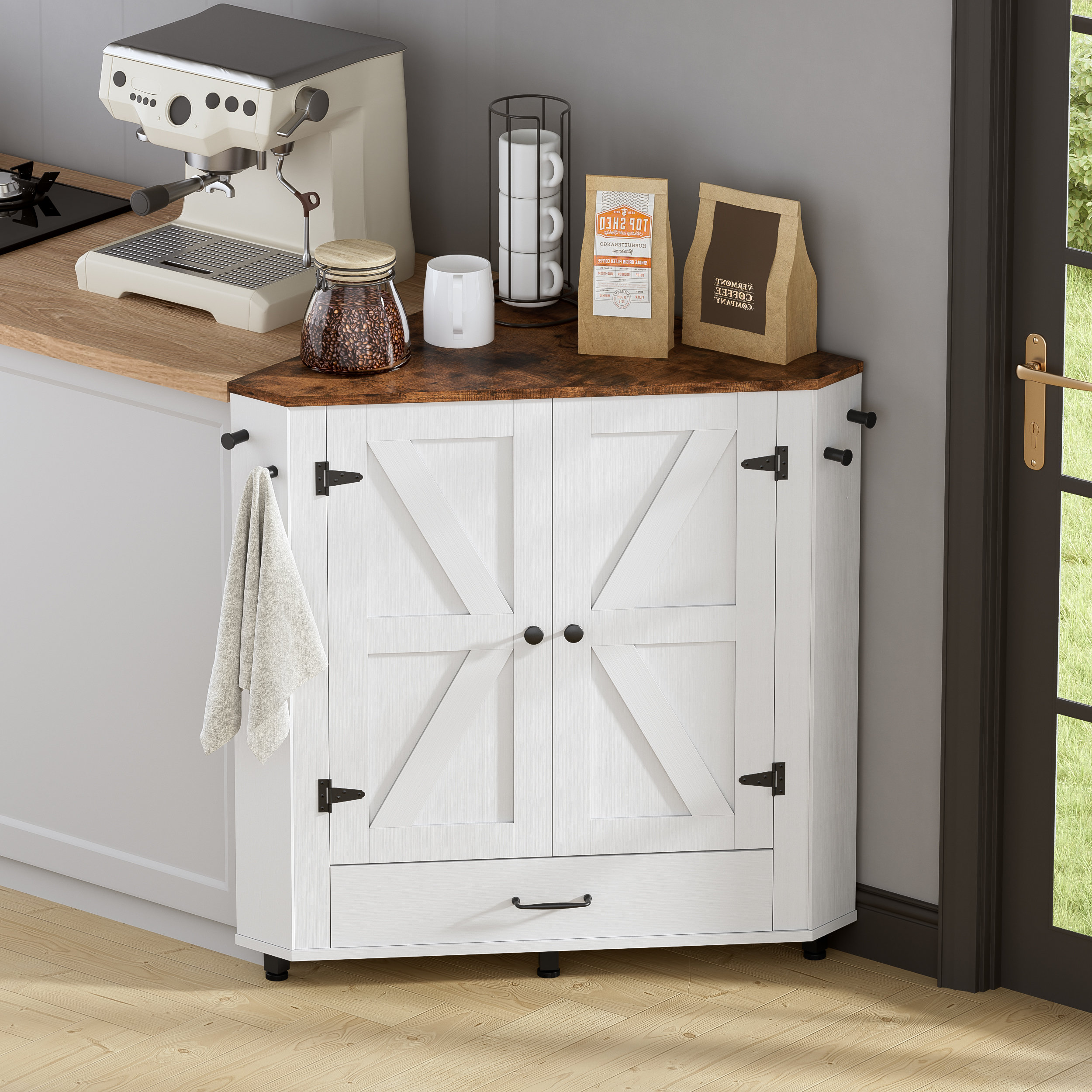 An application scenario or product detail of dog food storage and feeder - Image 17