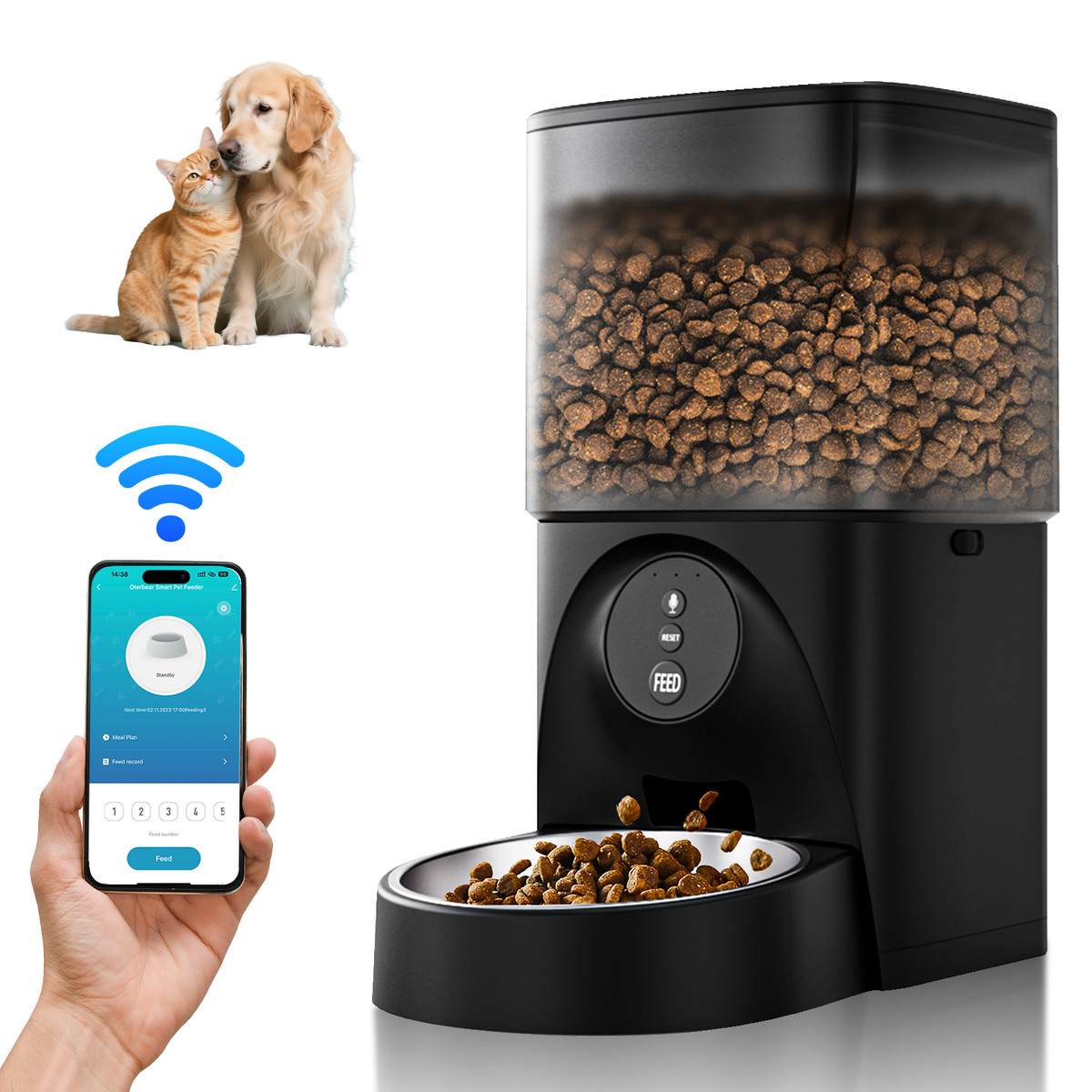 An application scenario or product detail of dog food time dispenser - Image 8
