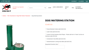 Dog-On-It Parks - Dog Watering Station