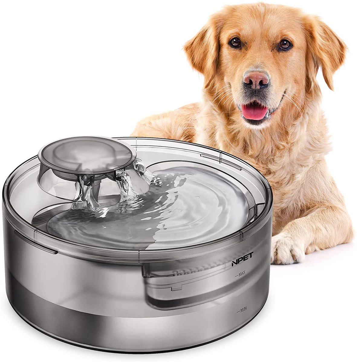 An application scenario or product detail of dog pet water fountain - Image 5