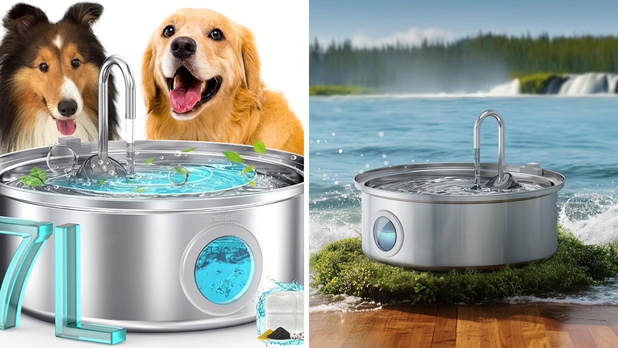 An application scenario or product detail of dog pet water fountain - Image 23