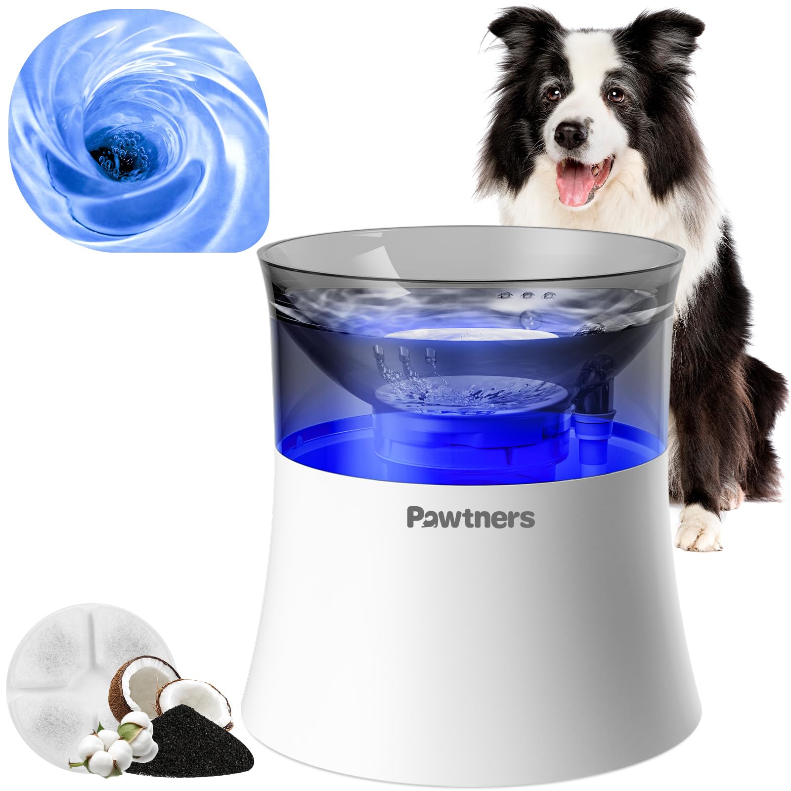 An application scenario or product detail of dog water filter fountain - Image 3
