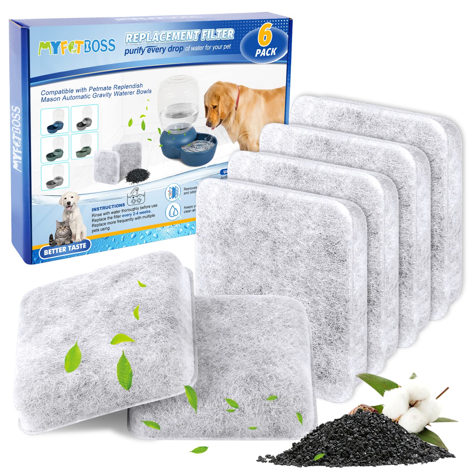 An application scenario or product detail of dog water filters - Image 1