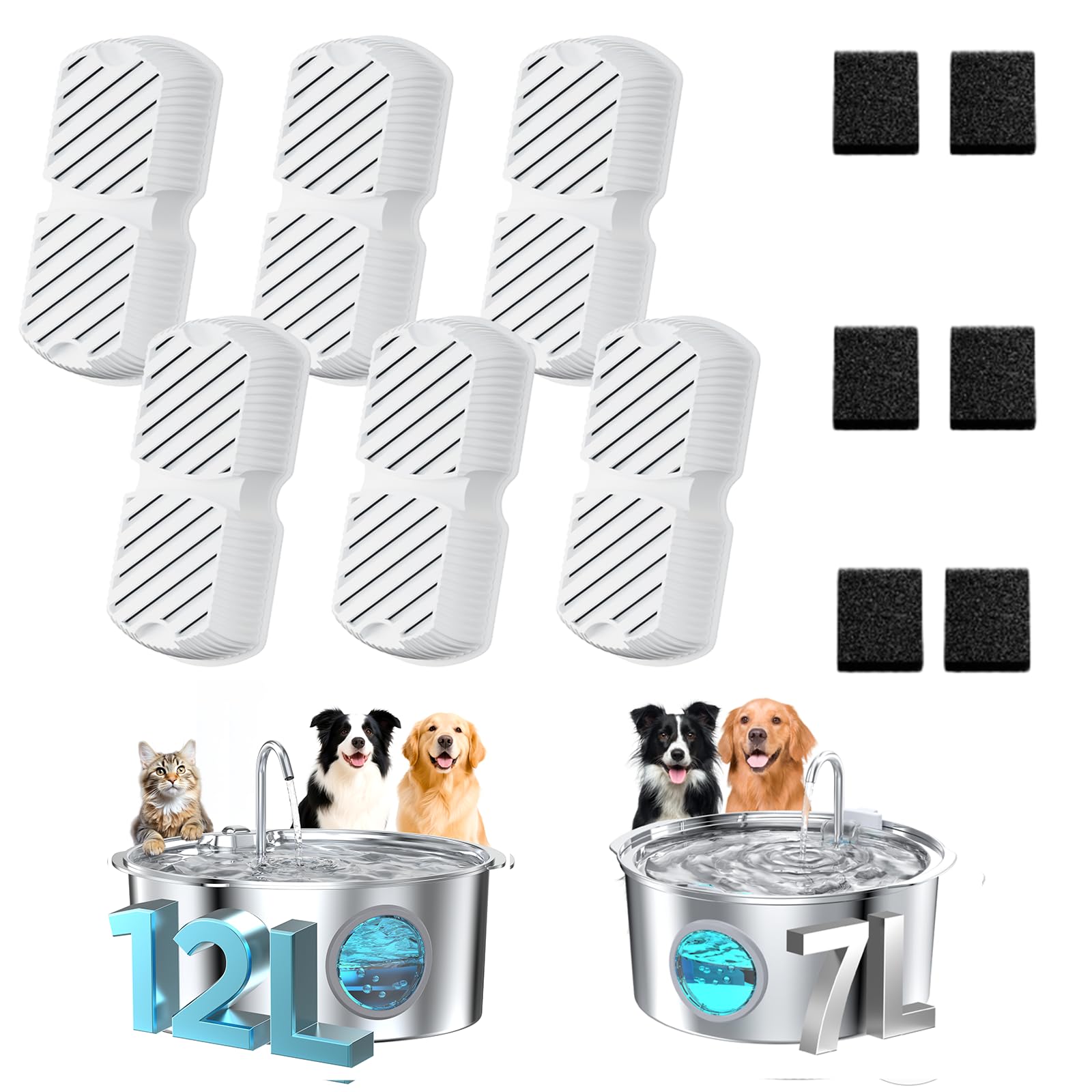 An application scenario or product detail of dog water filtration systems - Image 11