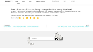 Drelseys - Litter Box Care Tips