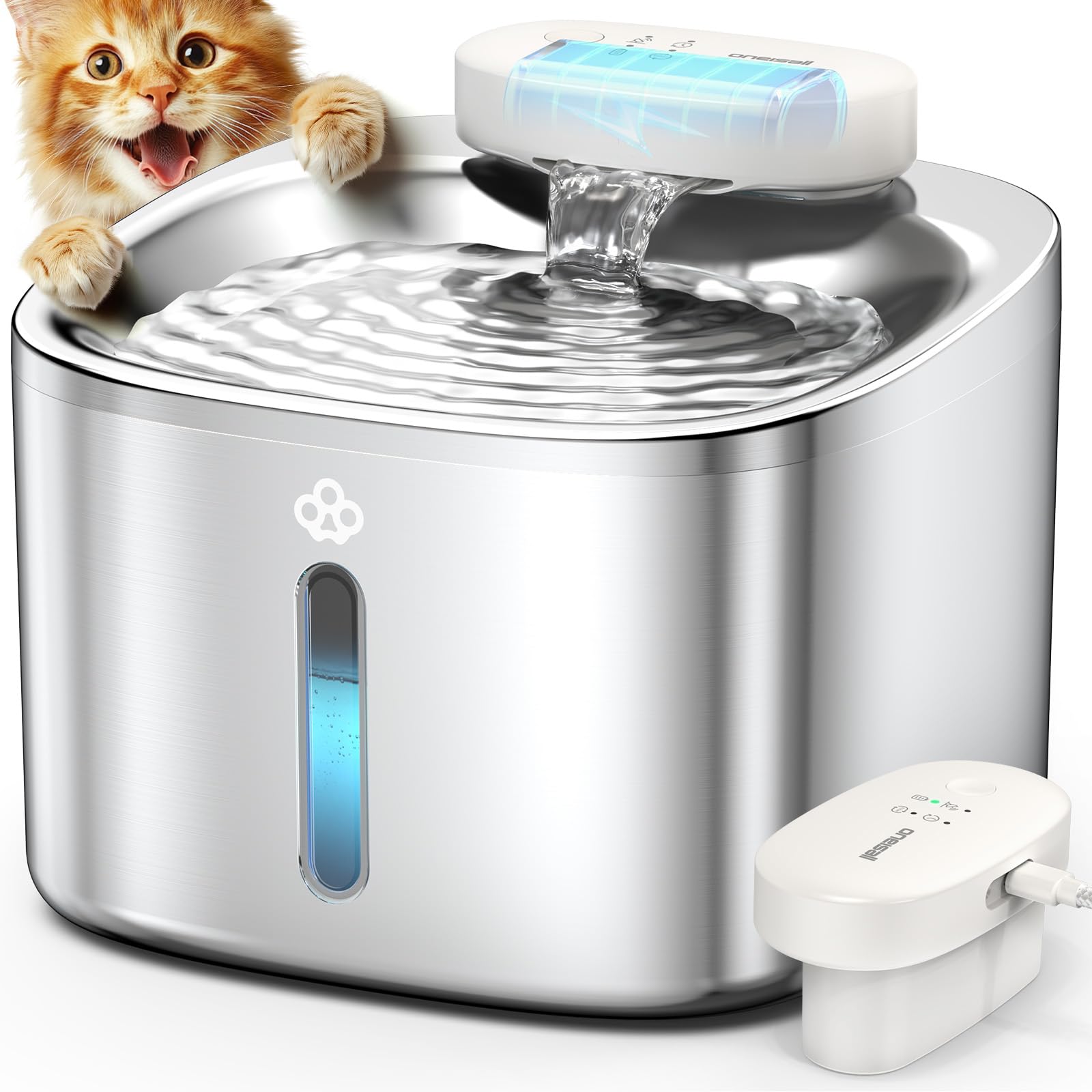 An application scenario or product detail of drinking water fountains for cats - Image 12