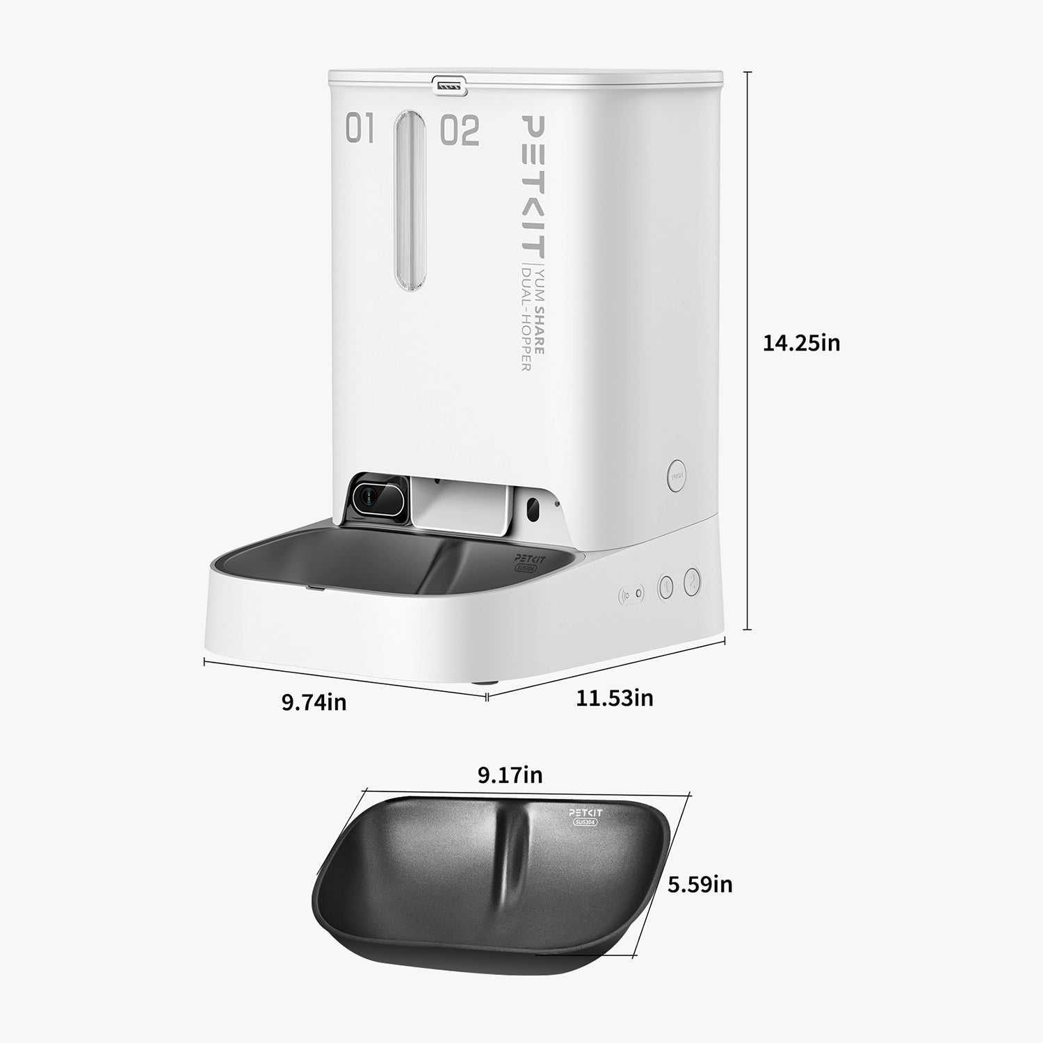 An application scenario or product detail of dual cat feeder - Image 17