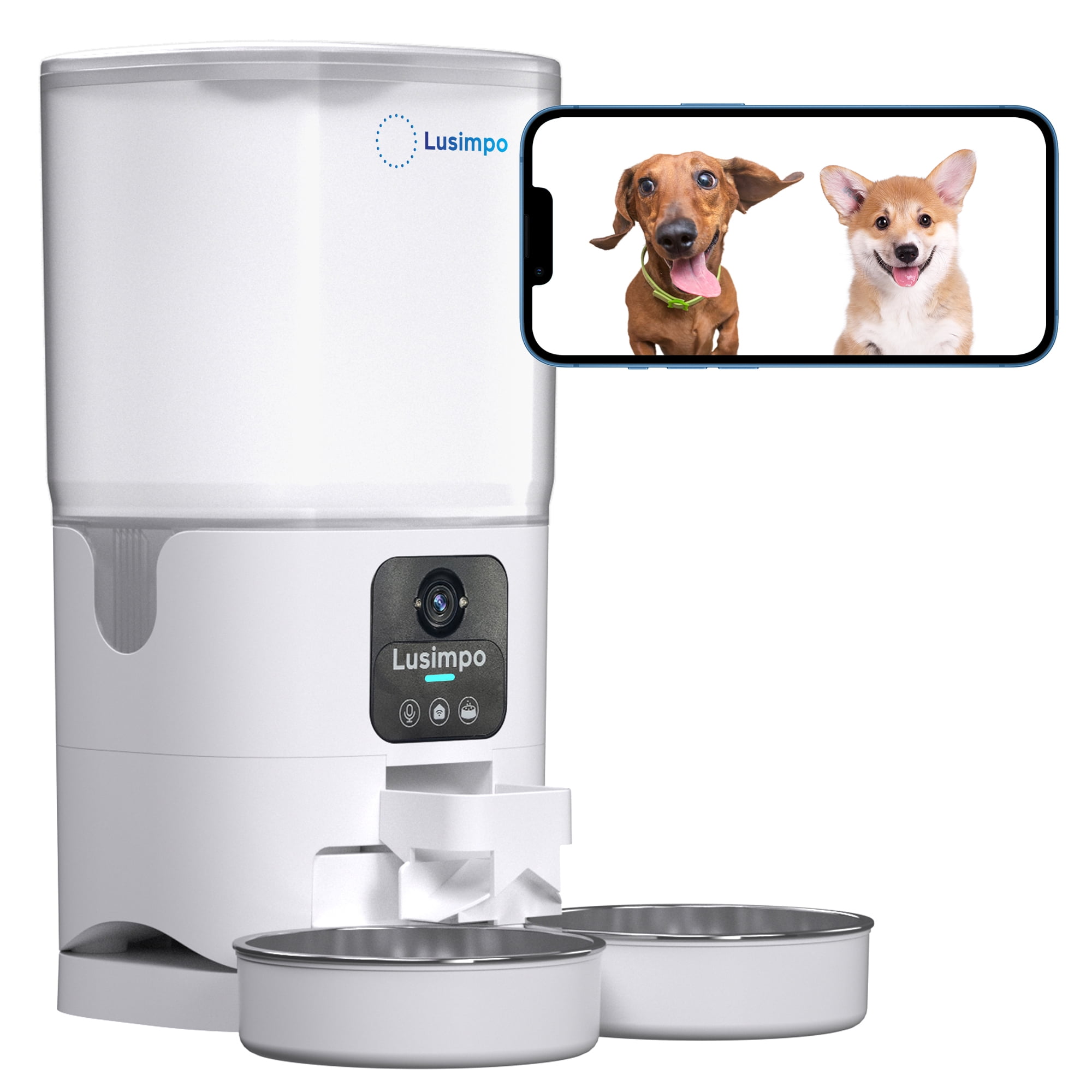An application scenario or product detail of dual pet feeder - Image 4