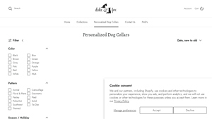 Duke and Fox - Personalized Dog Collars