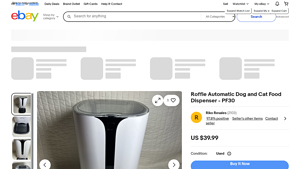 Roffie - Automatic Dog and Cat Food Dispenser