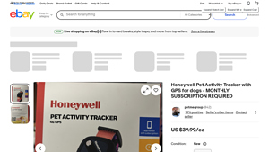 Honeywell - Pet Activity Tracker with GPS