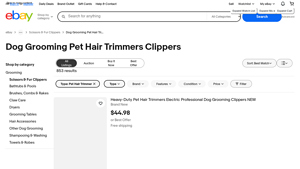 Ceenwes - Professional Low Noise Dog Hair Trimmer