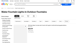 Jebao - Set of 5 LED Underwater Deco Spot Pond Fountain Garden Light