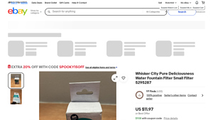 Whisker City - Pure Deliciousness Water Fountain Filter