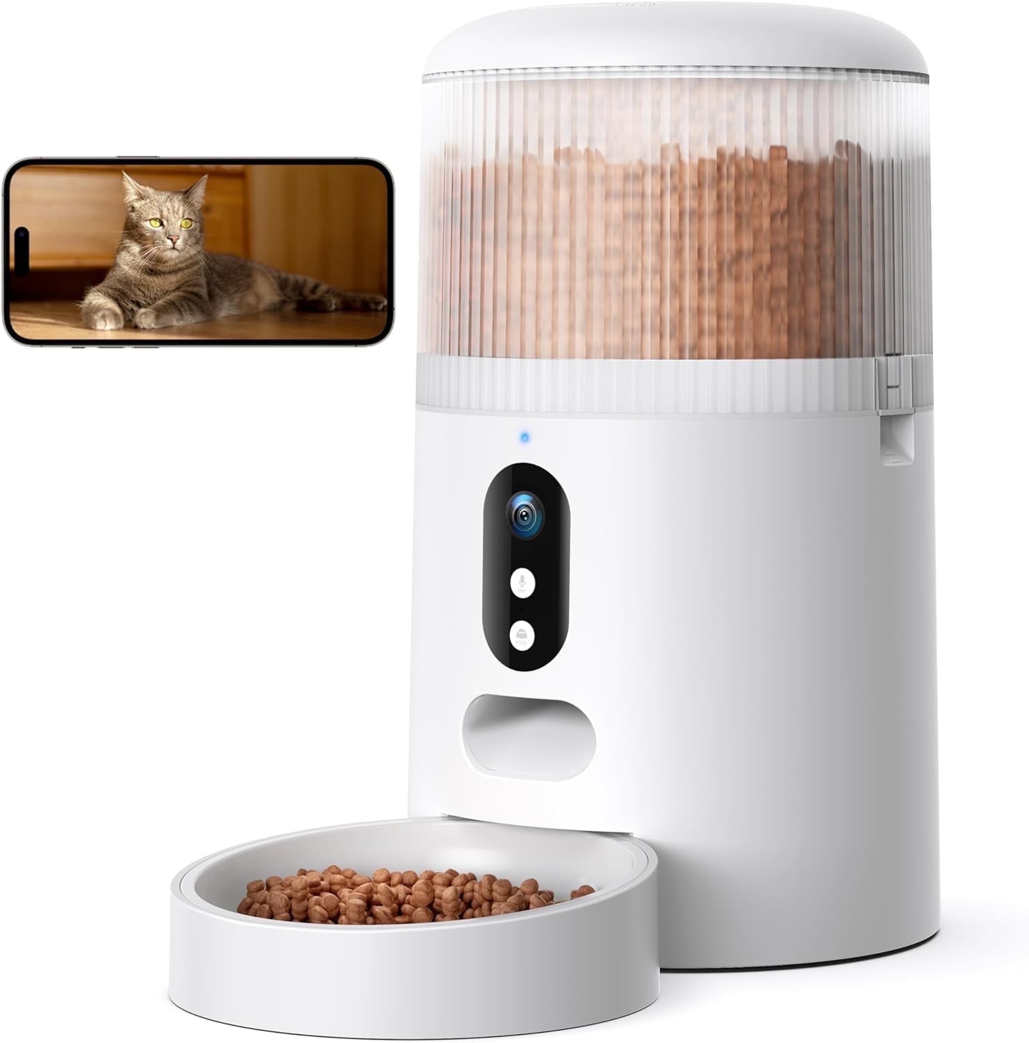 An application scenario or product detail of electronic cat food dispenser - Image 8