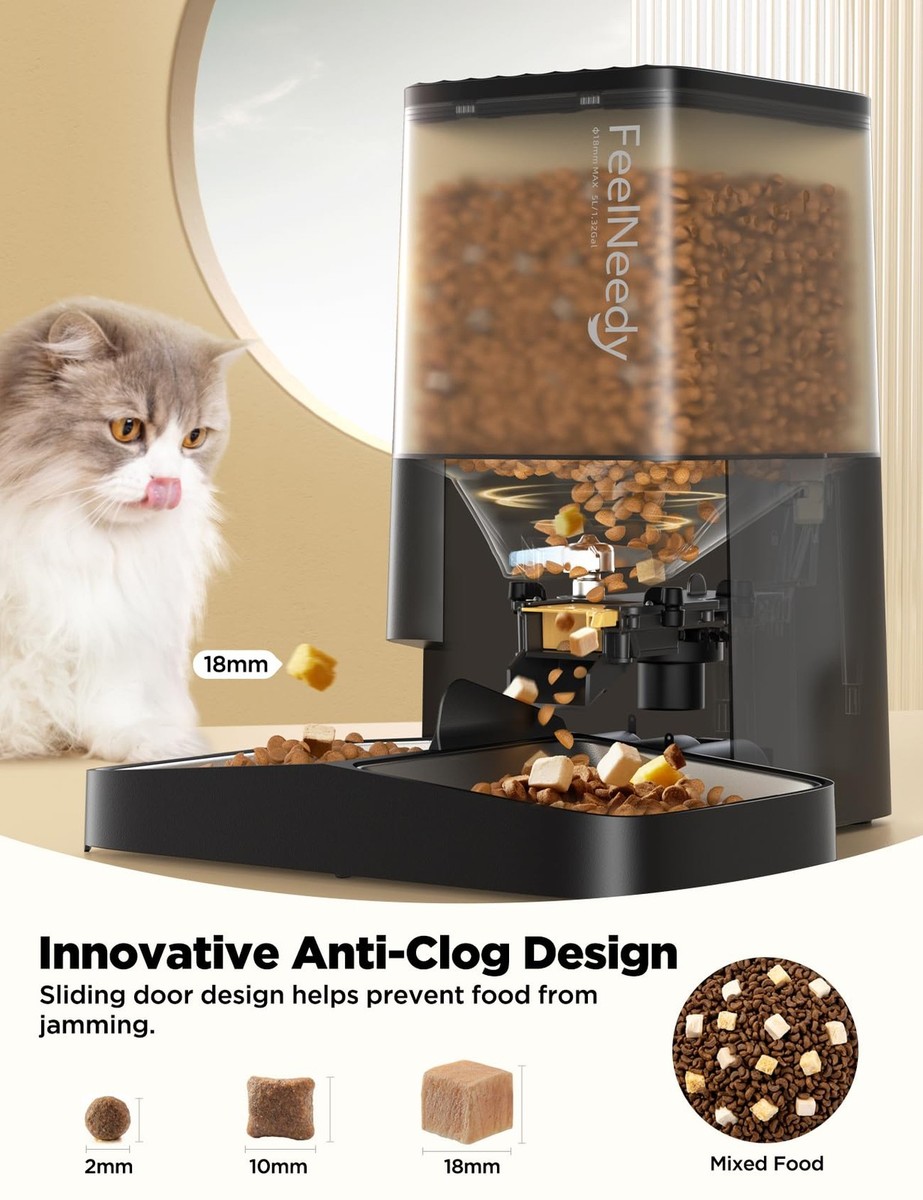 An application scenario or product detail of elevated automatic cat feeder - Image 16