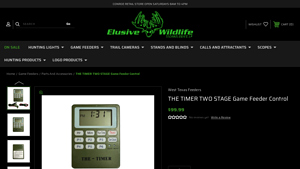 West Texas Feeders - THE TIMER TWO STAGE Game Feeder Control