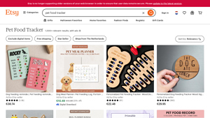 Etsy - Pet Food Tracker