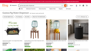 Etsy - Guinea Pig Water Dispensers