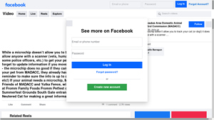 Facebook - Pet Microchip