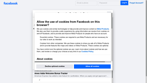 Amex - Welcome Bonus Tracker