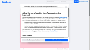 Facebook - Hummingbird Feeder