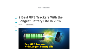 Family1st - GPS Trackers for Family Safety