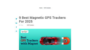 LandAirSea - 54 Magnetic GPS Tracker