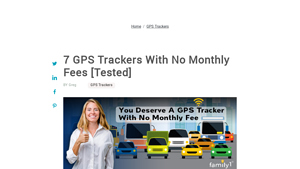 Family1st - GPS Tracker