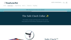 FearLess Pet - Safe Cinch Dog Collars