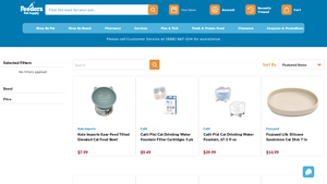 Kole Imports - Easy-Feed Tilted Elevated Cat Food Bowl