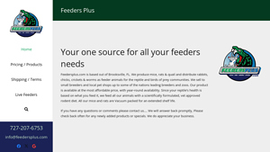 Feeders Plus - Feeder Animals for Reptiles and Birds of Prey