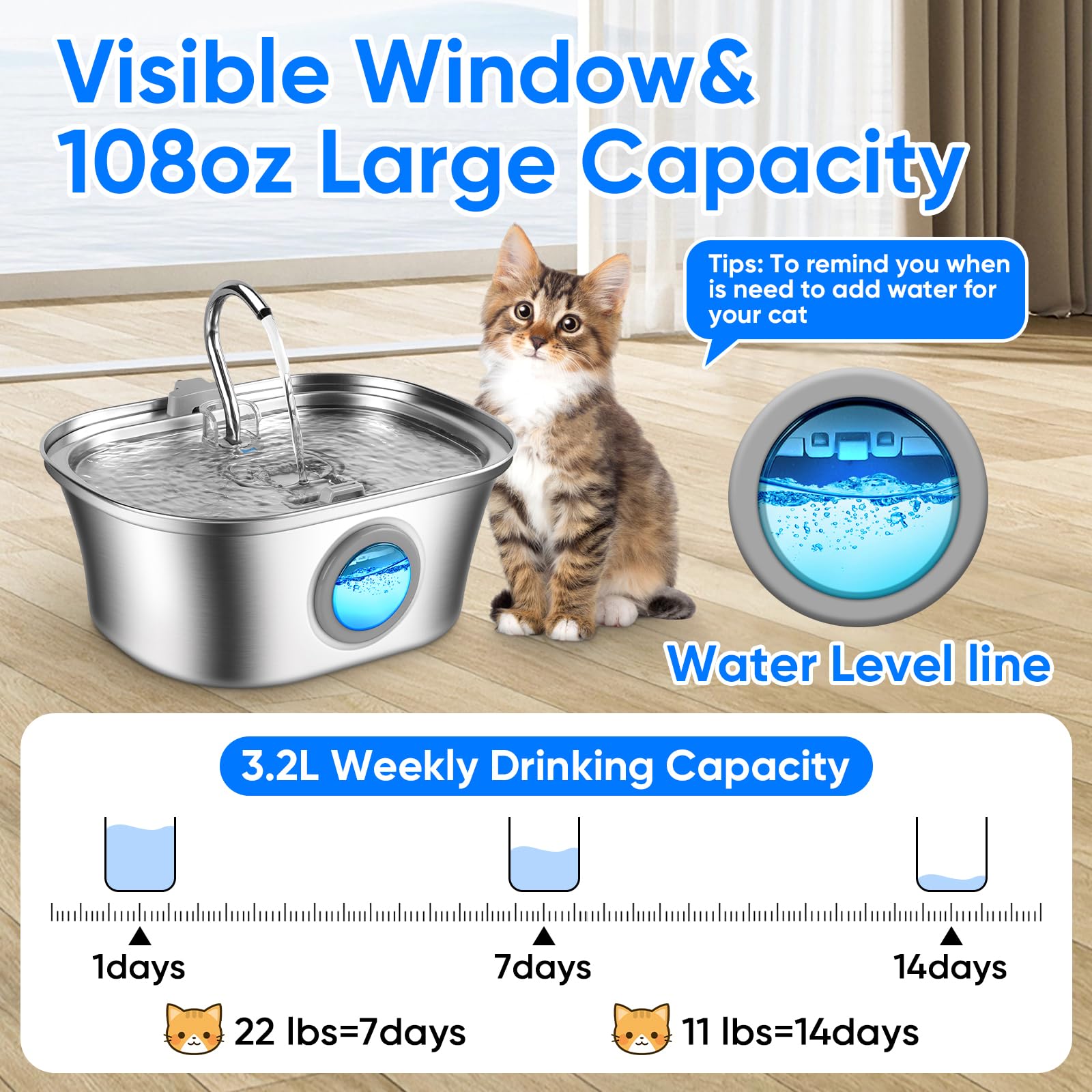 An application scenario or product detail of filter pet water fountain - Image 23