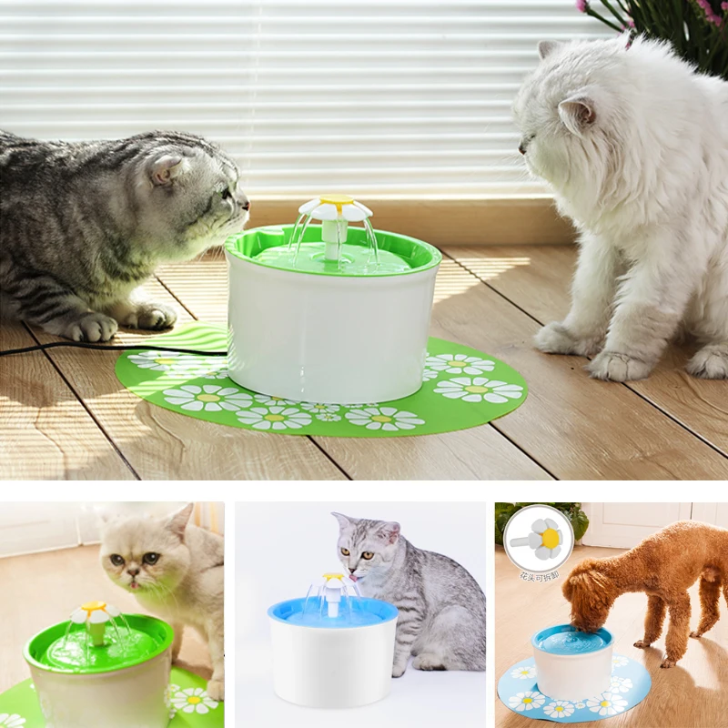 An application scenario or product detail of filtered water bowl for cats - Image 20