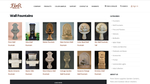 Fiorestone - Wall Fountains